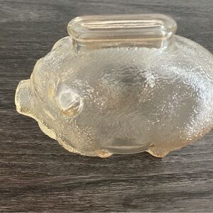 Vintage Piggy Bank  irredesant color for coins., 1960. NO.41